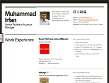 Tablet Screenshot of muhammadirfan.com